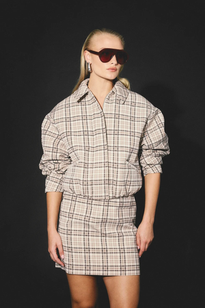 MONTREAL BOMBER JACKET PLAID