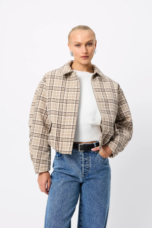 MONTREAL BOMBER JACKET PLAID