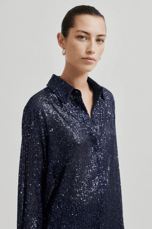 MOONSHINE SLIM SHIRT NIGHT SKY