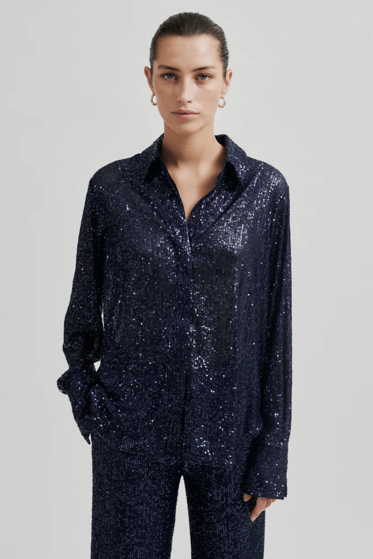MOONSHINE SLIM SHIRT NIGHT SKY