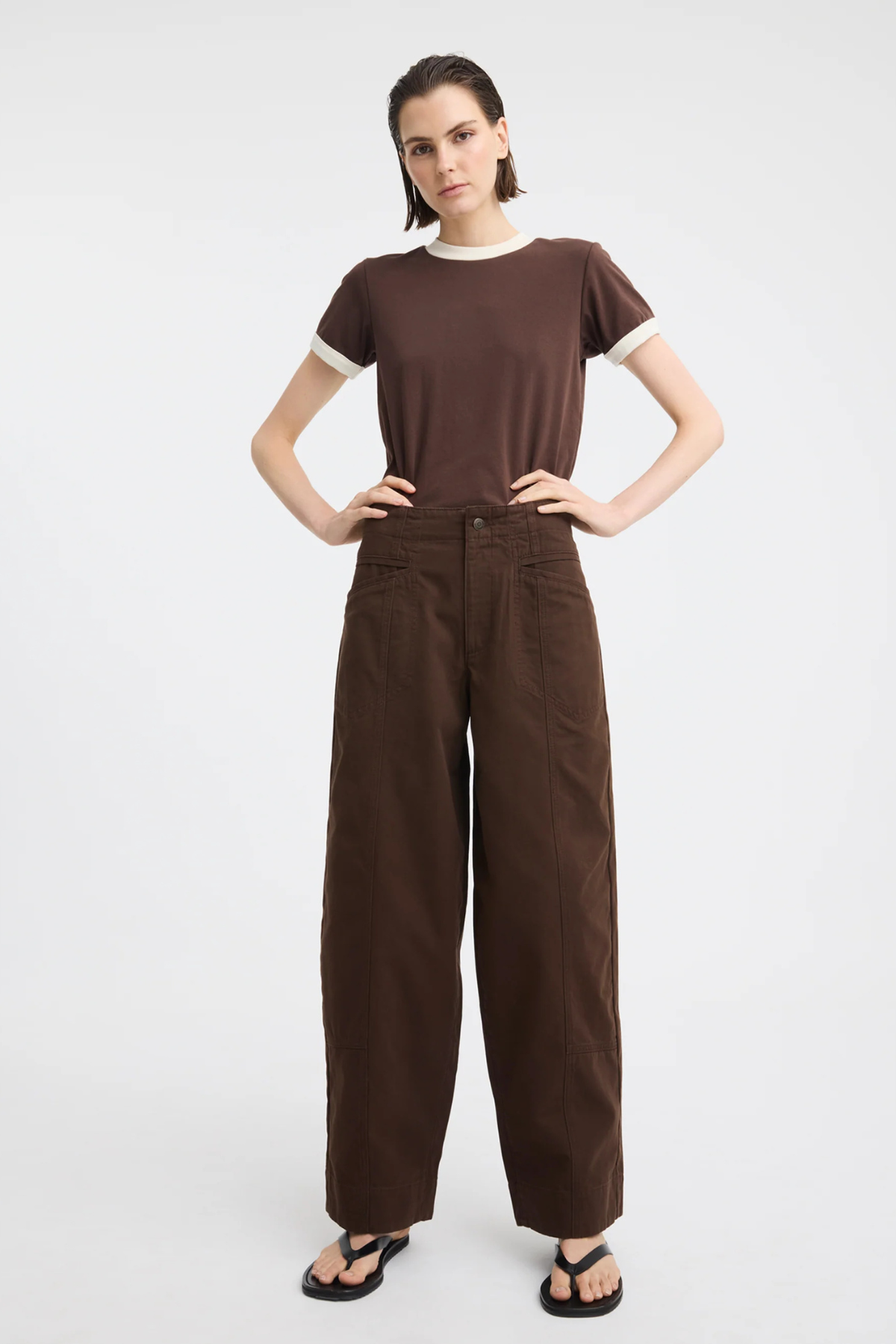 MORGAN CARGO PANT BARK