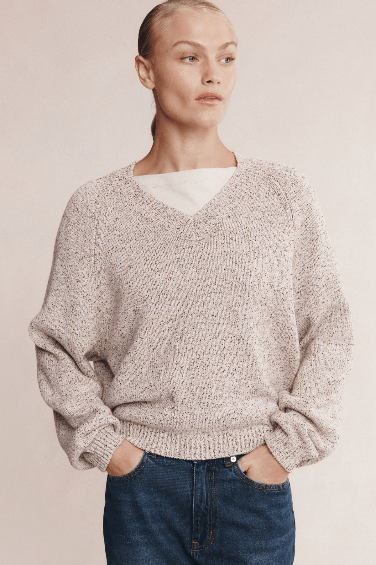 MOSS SWEATER FLEUR SPECKLE