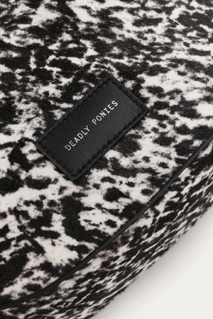 MR LEOPARD GRAPHITE CALF HAIR