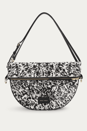 MR LEOPARD GRAPHITE CALF HAIR
