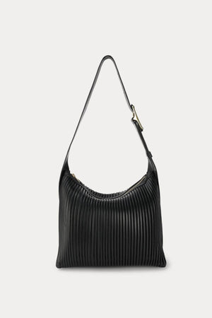 MR MIDIMESE BLACK PLEATED