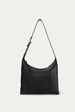 MR MIDIMESE BLACK PLEATED