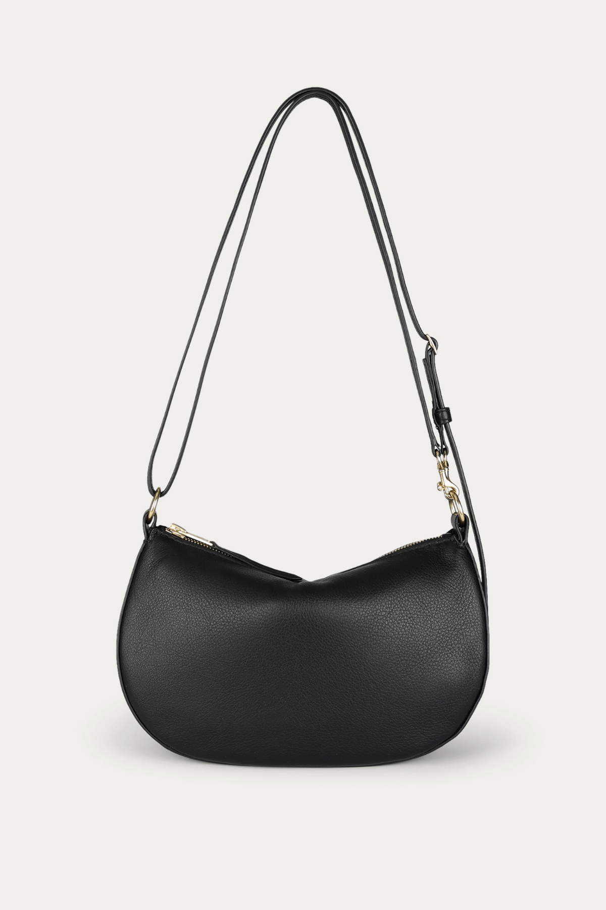 MINI SLING BAG BLACK/BRASS