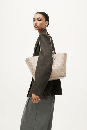 MR BANDIT TOTE OAT CROC