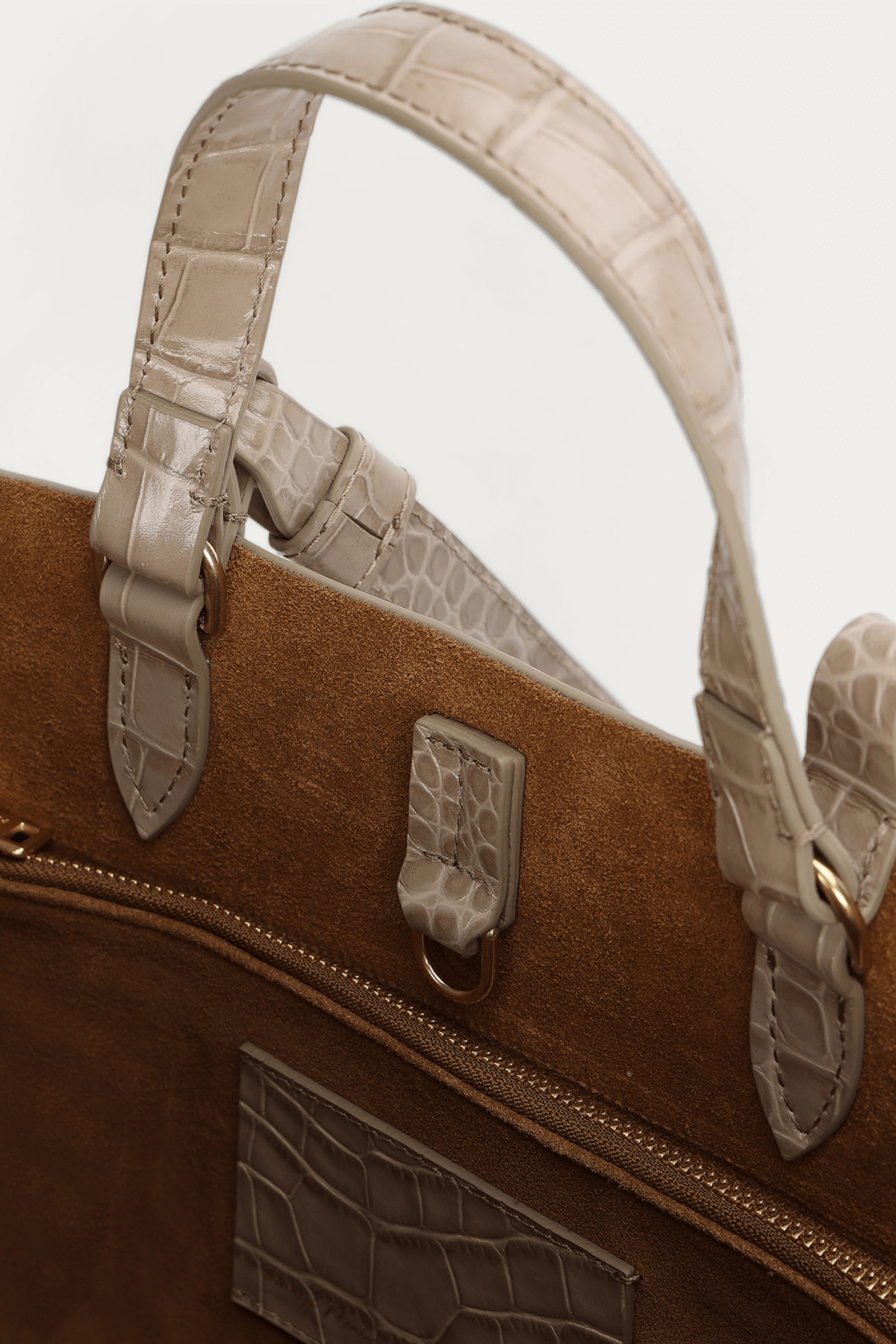 MR BANDIT TOTE OAT CROC