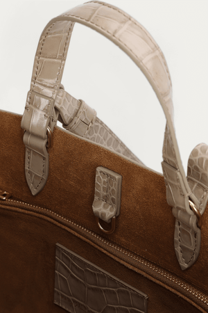 MR BANDIT TOTE OAT CROC