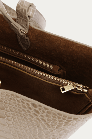 MR BANDIT TOTE OAT CROC