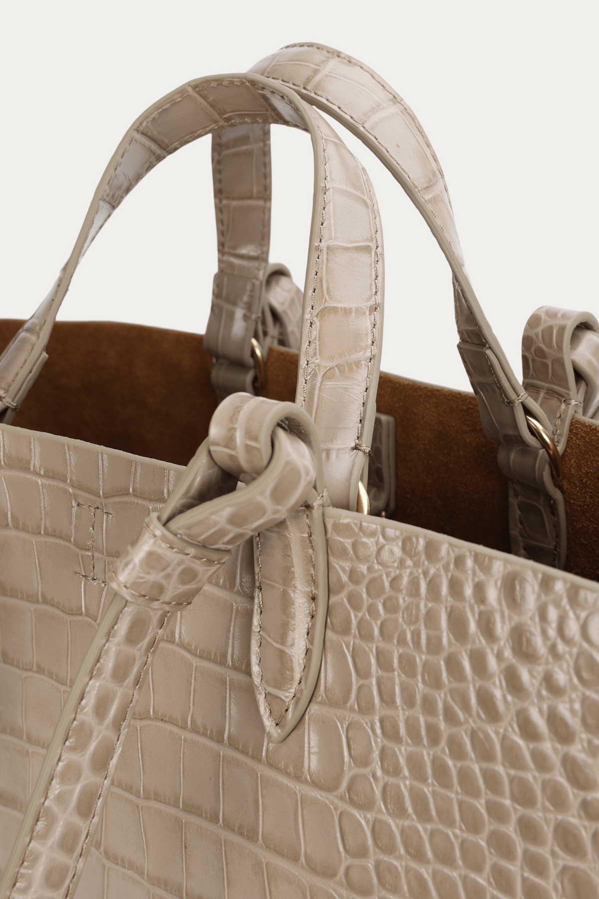 MR BANDIT TOTE OAT CROC
