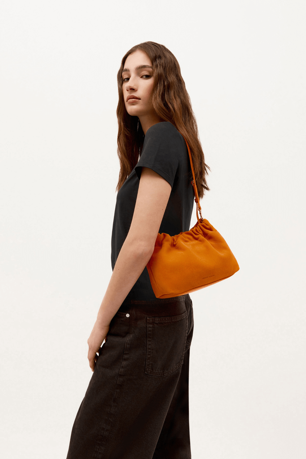 MR CINCH MINI MARMALADE SUEDE