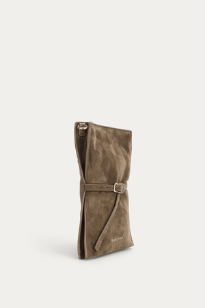 MR PENNY POUCHETTE DONKEY SUEDE
