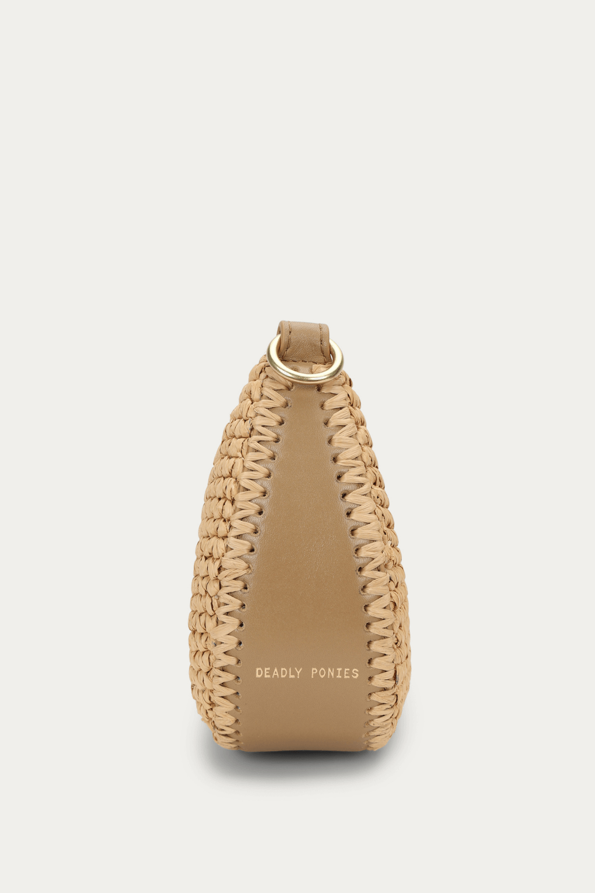 MR SLING MICRO NATURAL RAFFIA