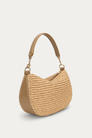 MR SLING MICRO NATURAL RAFFIA