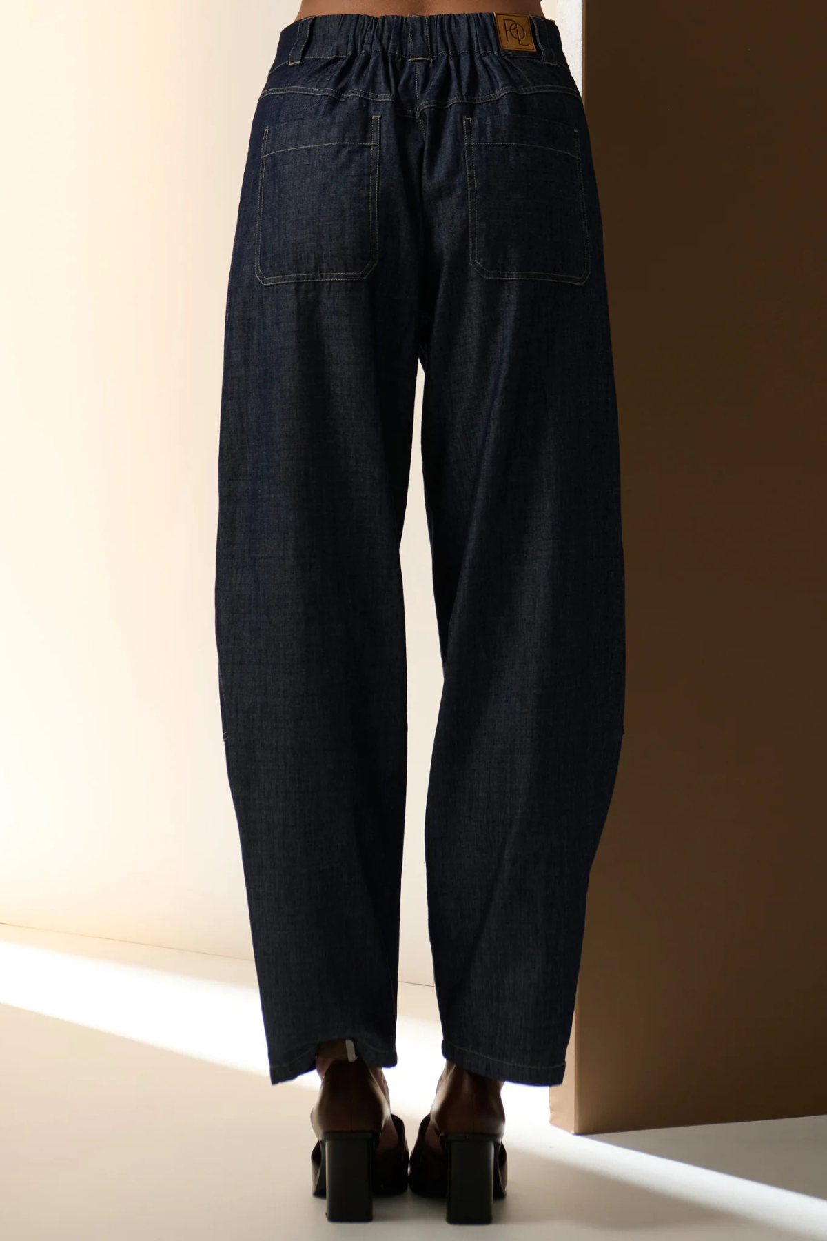 MUHLE BARREL PANT INDIGO