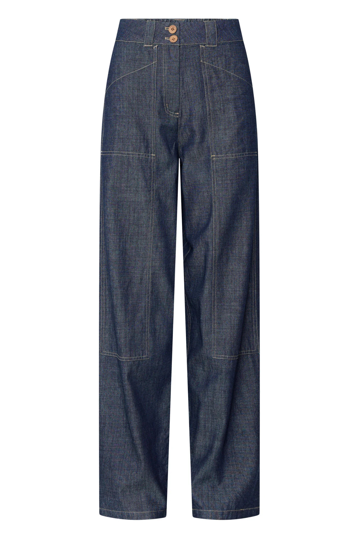 MUHLE BARREL PANT INDIGO