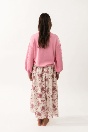 MUSA KNIT JUMPER NEON PINK