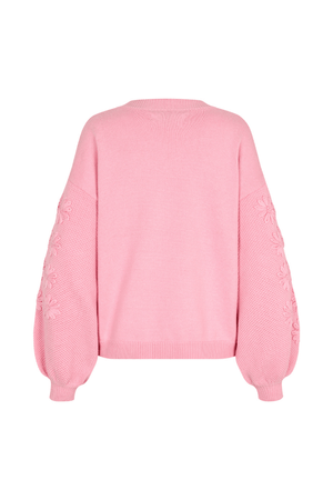 MUSA KNIT JUMPER NEON PINK