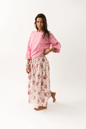 MUSA KNIT JUMPER NEON PINK