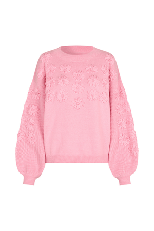 MUSA KNIT JUMPER NEON PINK