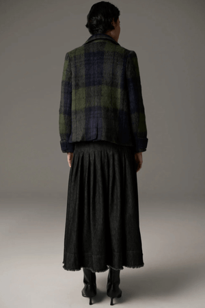 NASHIA PEA COAT KHAKI/INK