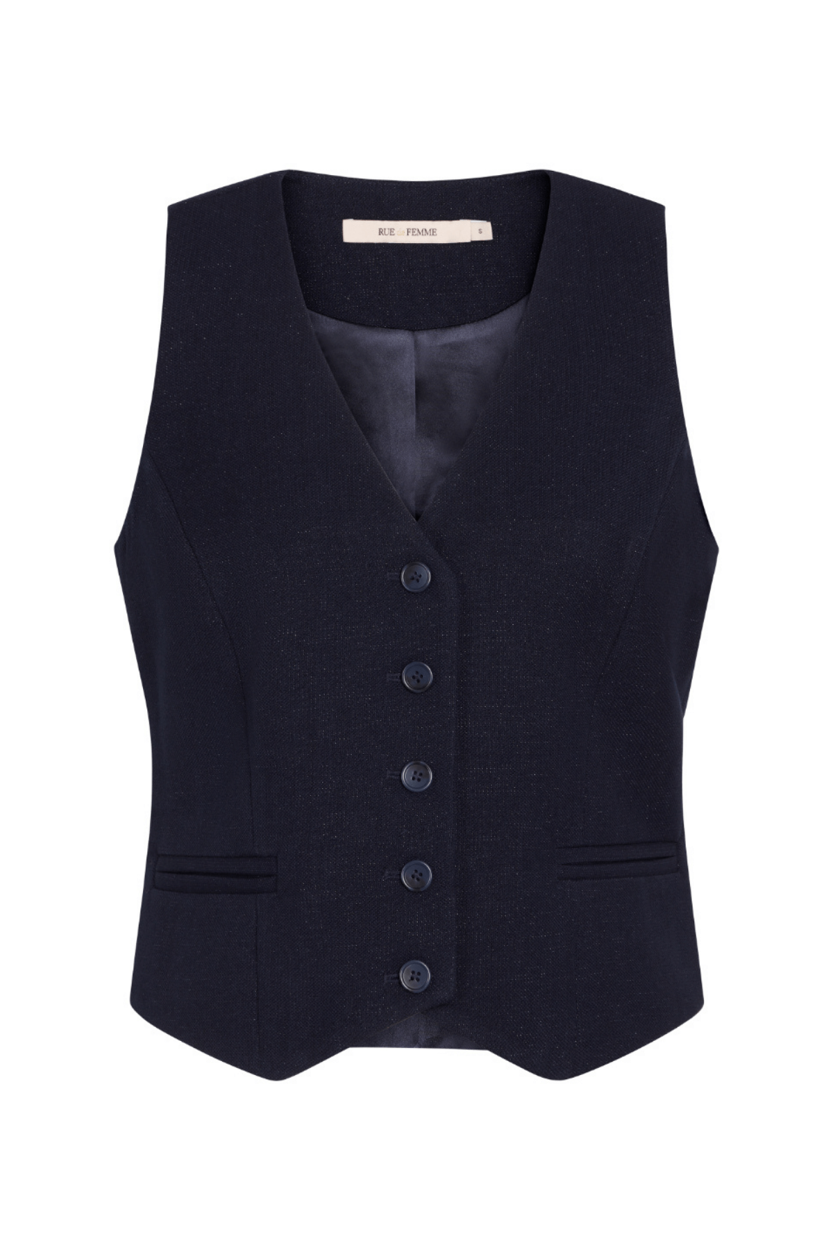 NATALIA VEST DARK BLUE