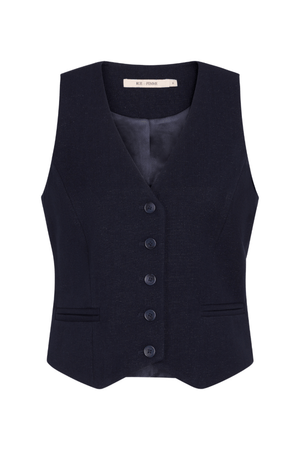 NATALIA VEST DARK BLUE
