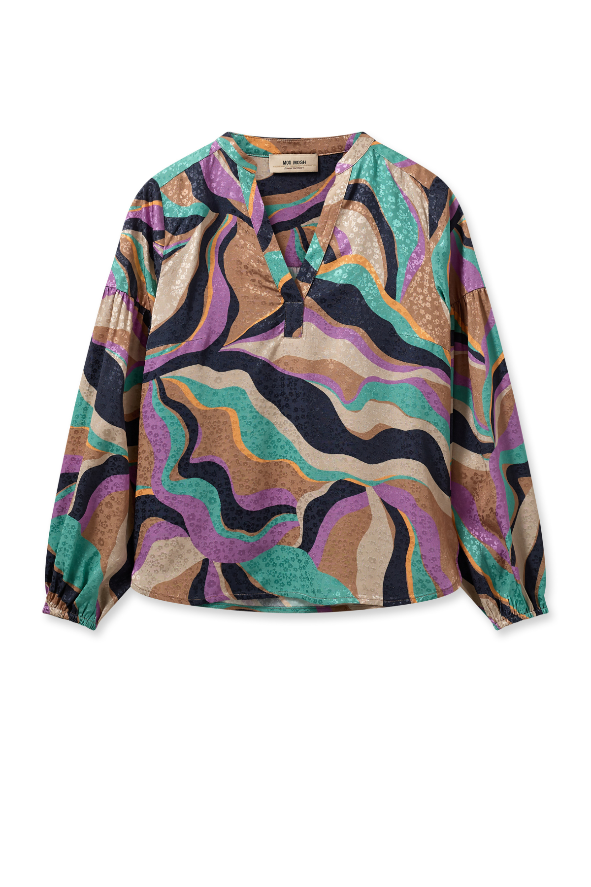 NENA ONDA BLOUSE IRIS ORCHID