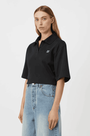 NERINE POLO SHIRT BLACK