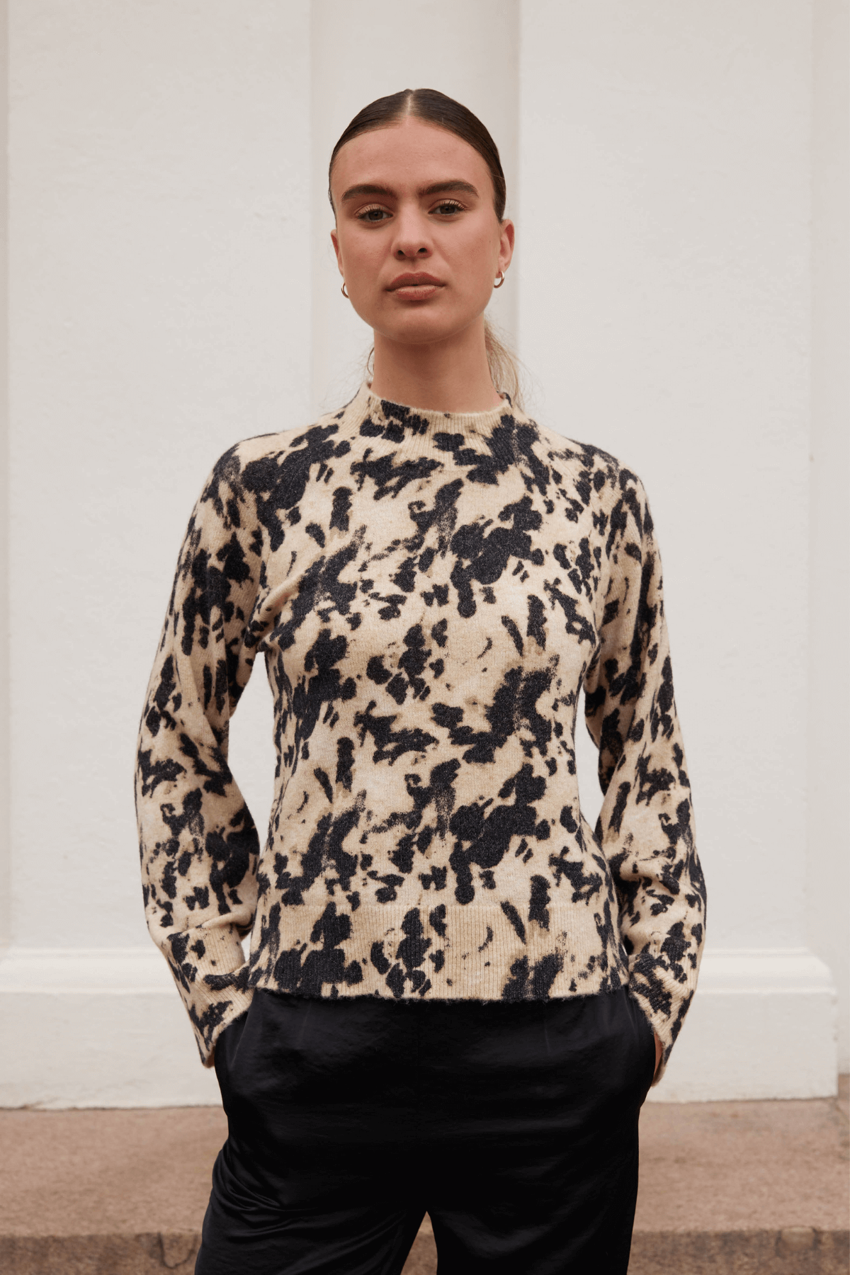 NEW ARBER KNIT OYSTER GREY