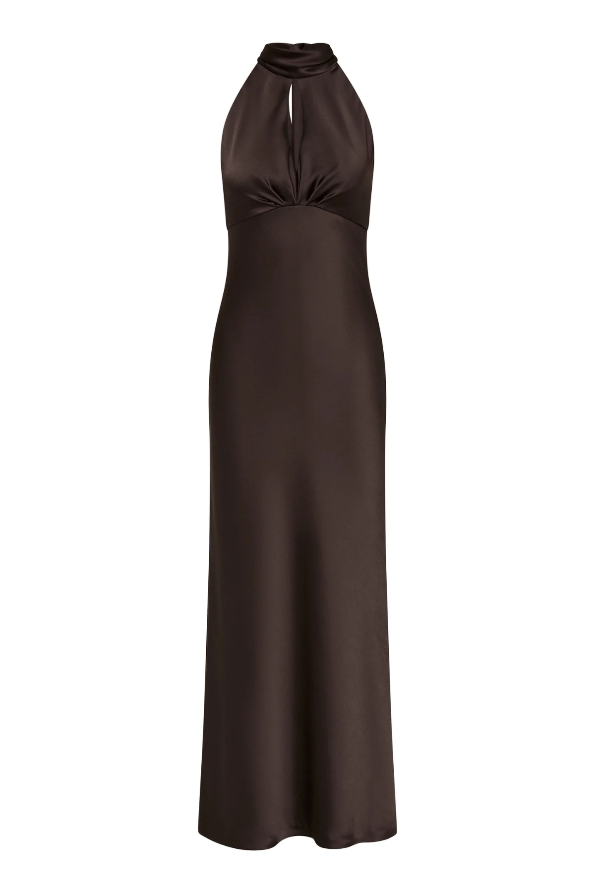 NICOLA GOWN CHOCOLATE