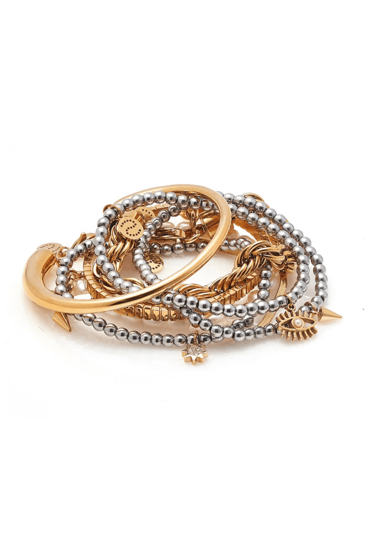 NOVA BRACELET GOLD/CZ