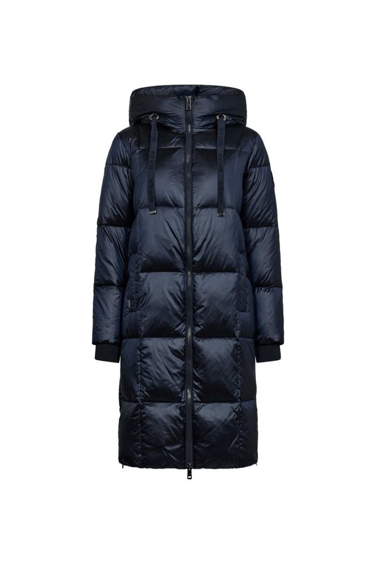 NOVA METALLIC DOWN JACKET SALUTE NAVY