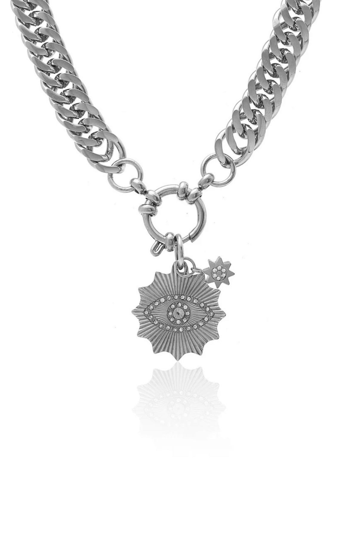 NOVA NECKLACE SILVER