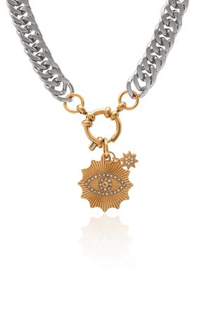 NOVA NECKLACE SILVER/GOLD