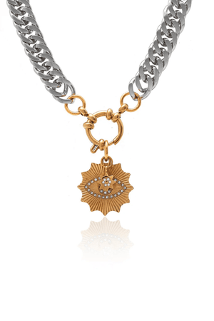 NOVA NECKLACE SILVER/GOLD