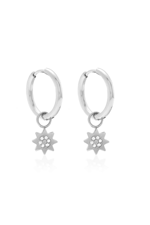 NOVA HOOP EARRINGS SILVER