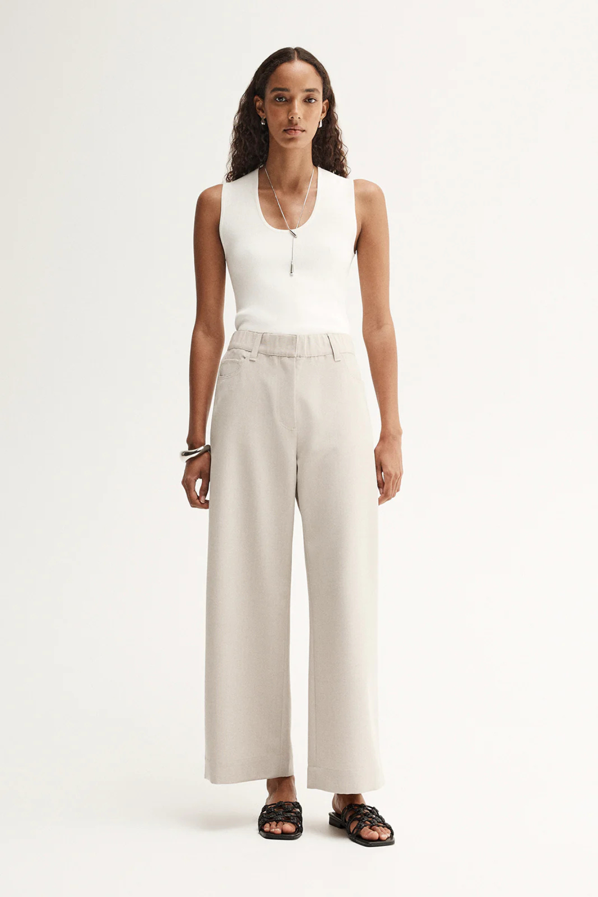 NOVA PANT PEBBLE
