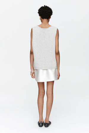 NYA VEST GREY MARLE