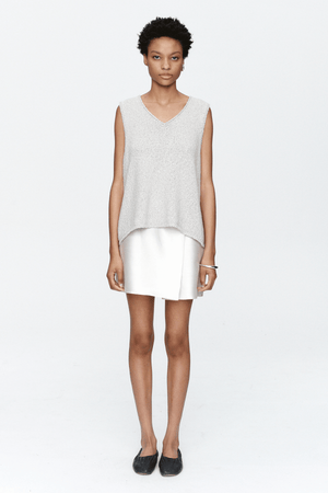 NYA VEST GREY MARLE