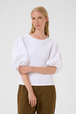ODA TEE BRIGHT WHITE
