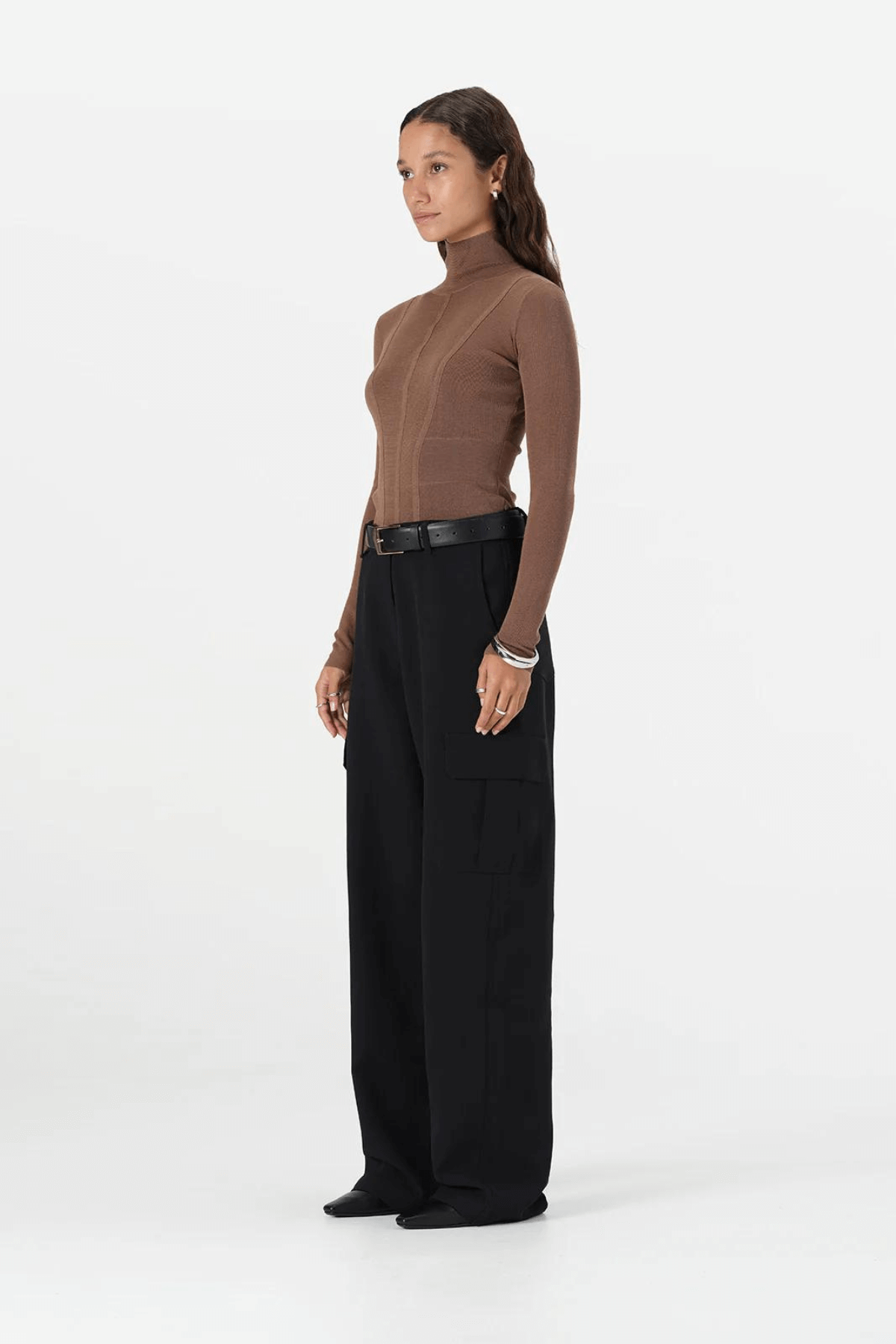 ODETTE KNIT TOP TAN