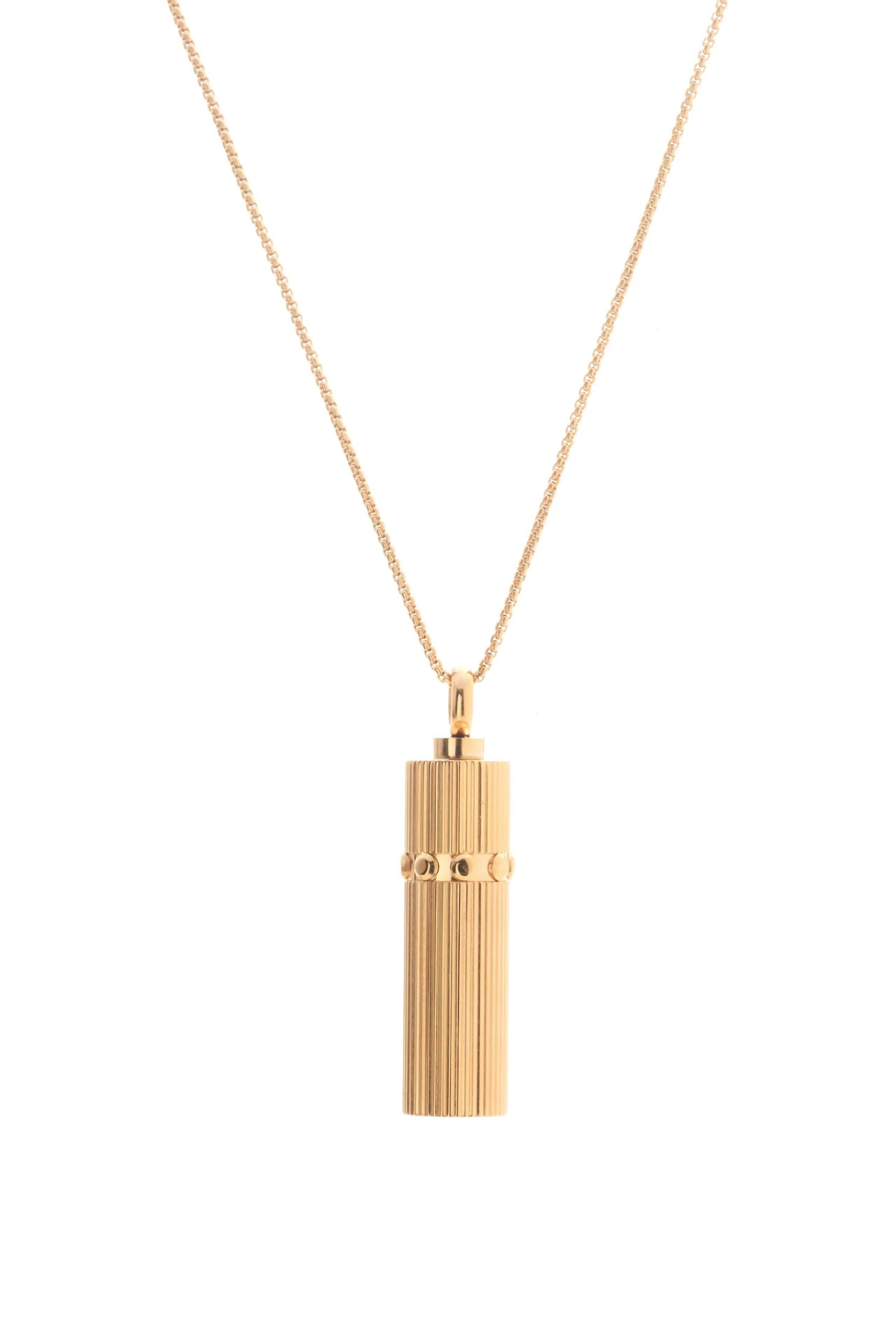 ODYSSEE CAPSULE NECKLACE GOLD