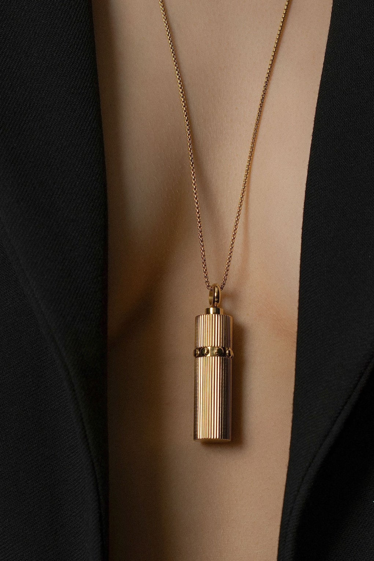 ODYSSEE CAPSULE NECKLACE GOLD