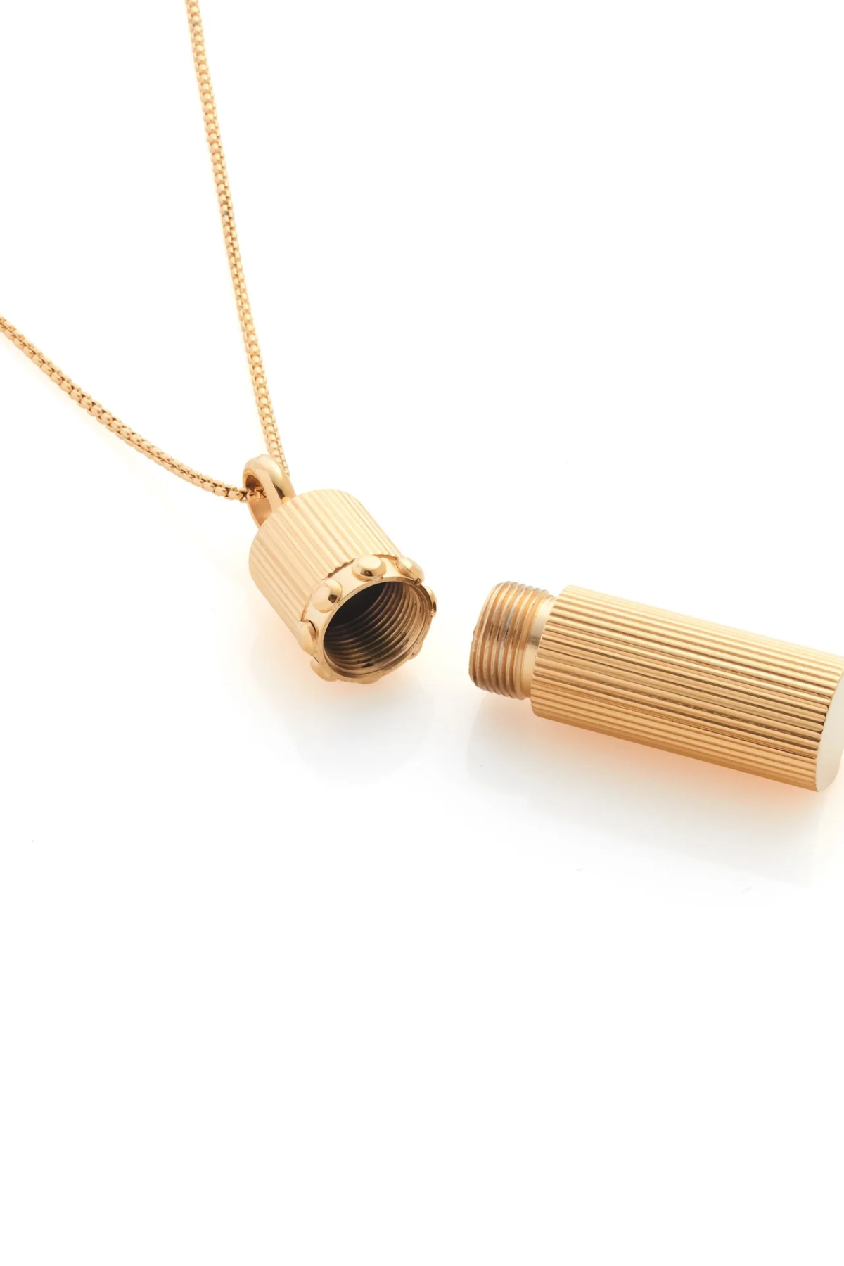 ODYSSEE CAPSULE NECKLACE GOLD