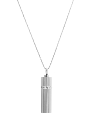 ODYSSEE CAPSULE NECKLACE SILVER