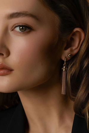 ODYSSEE TASSEL EARRINGS GOLD