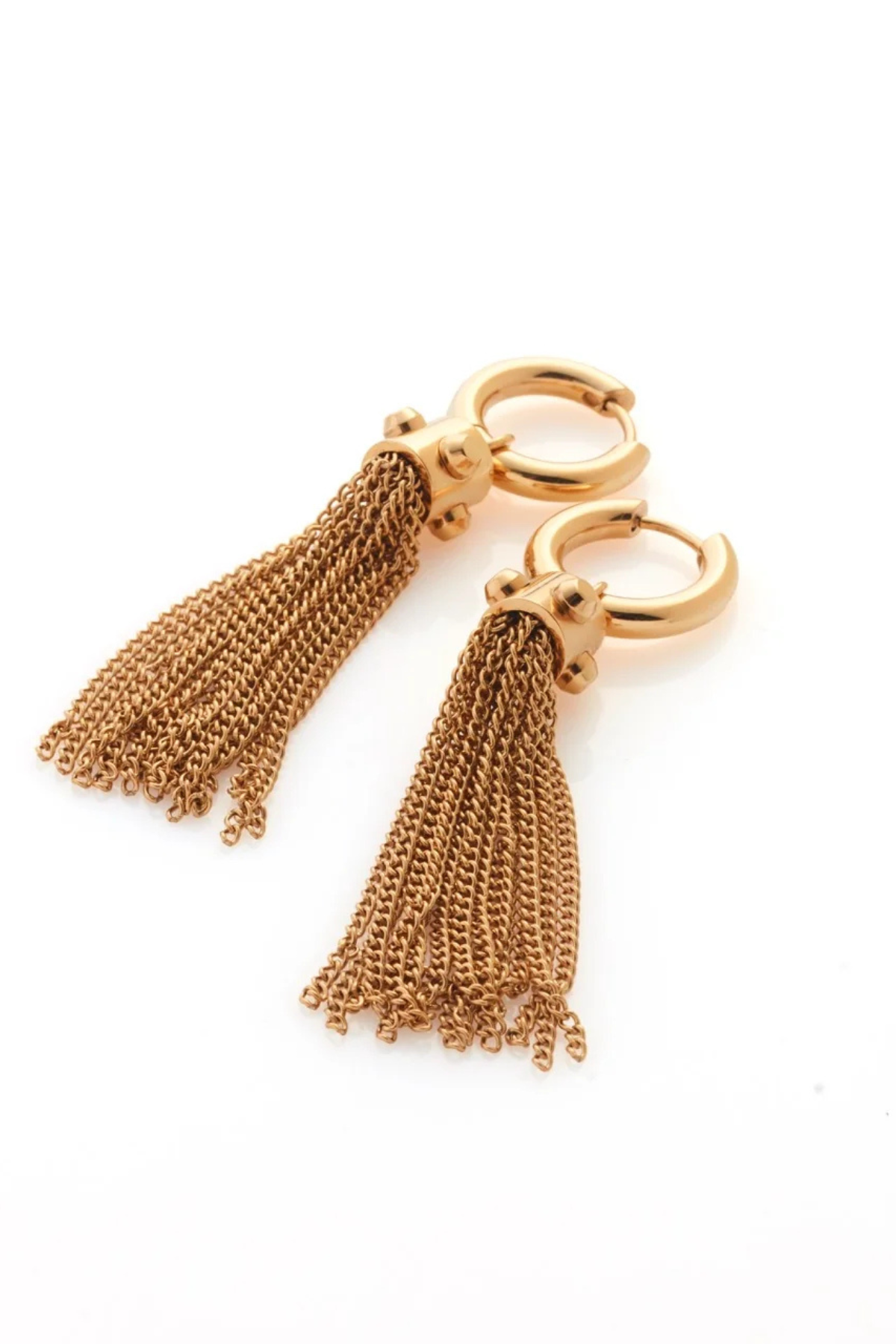 ODYSSEE TASSEL EARRINGS GOLD